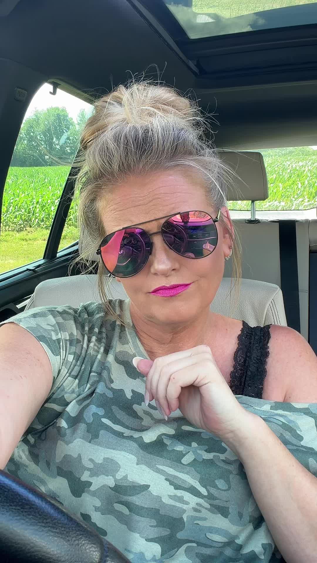 TikTok post by @ericabombbeauty for Dax Eyewear. Caption reads: [...] #camo #mondaymotivation @PrettyGarden @Dax....