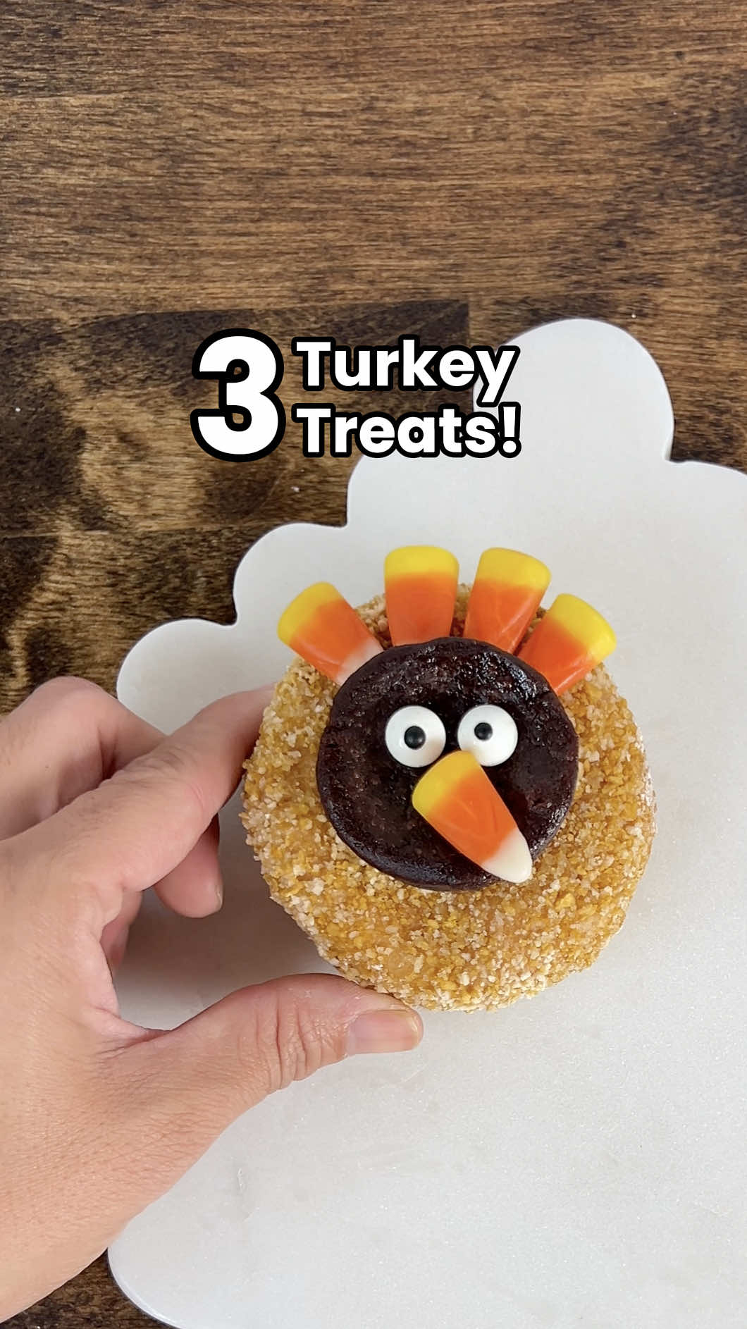 TikTok post by @tiffanie.anne for Kroger. Caption reads: [#ad] NO BAKING. NO OVEN. These THREE TURKEYS are....