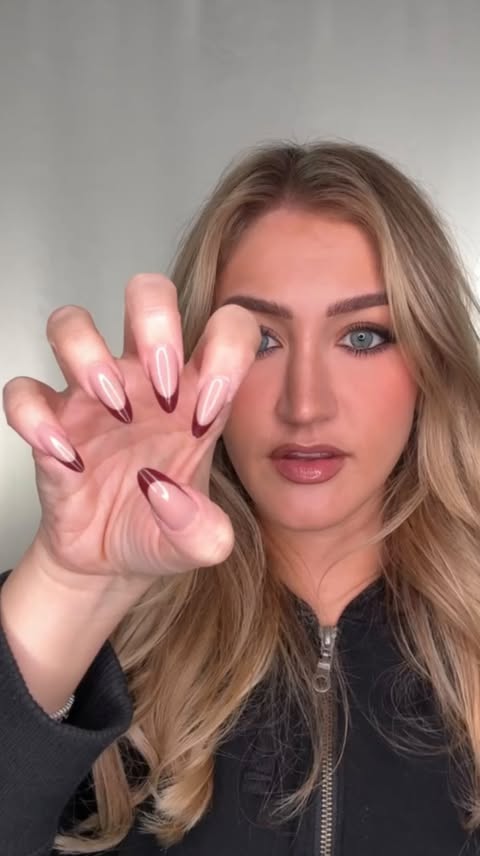 Instagram post by @katiefarhood for Apres Nail. Caption reads: [...] are gonna be your new favorite!....