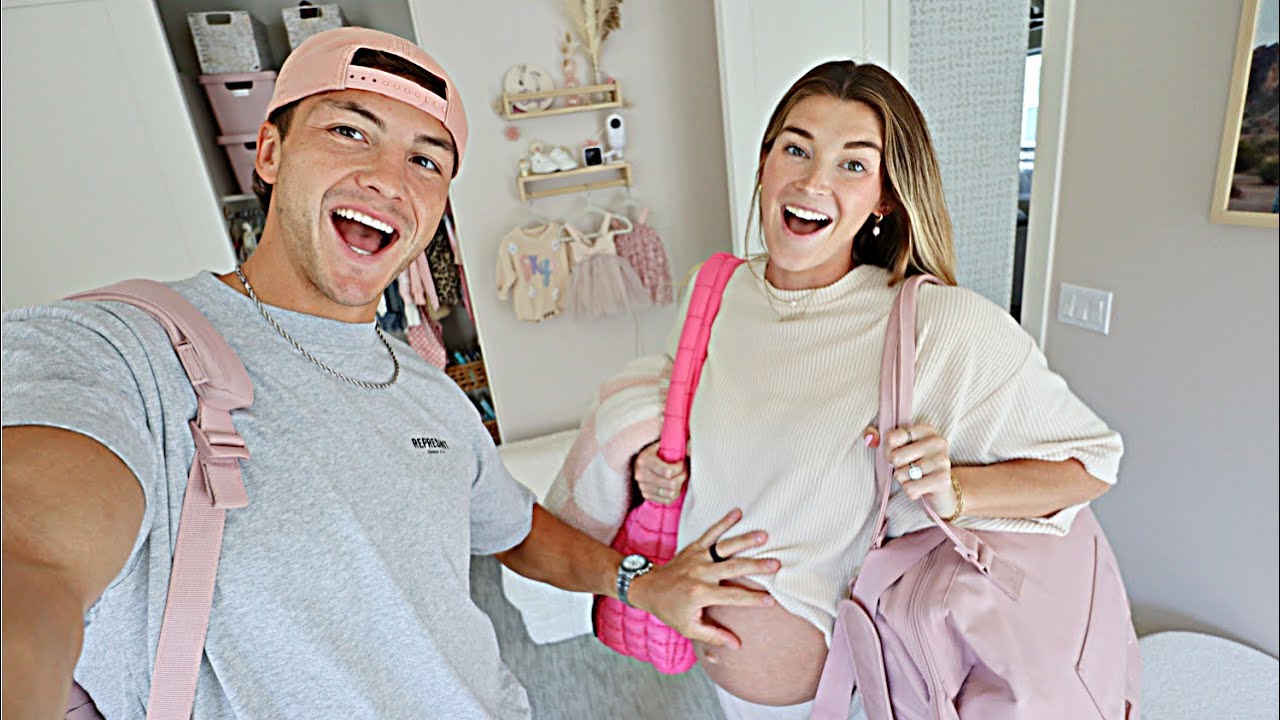 YouTube post by @JatieVlogs for Newton Baby. Caption reads: IT'S TIME TO HAVE A BABY!!.