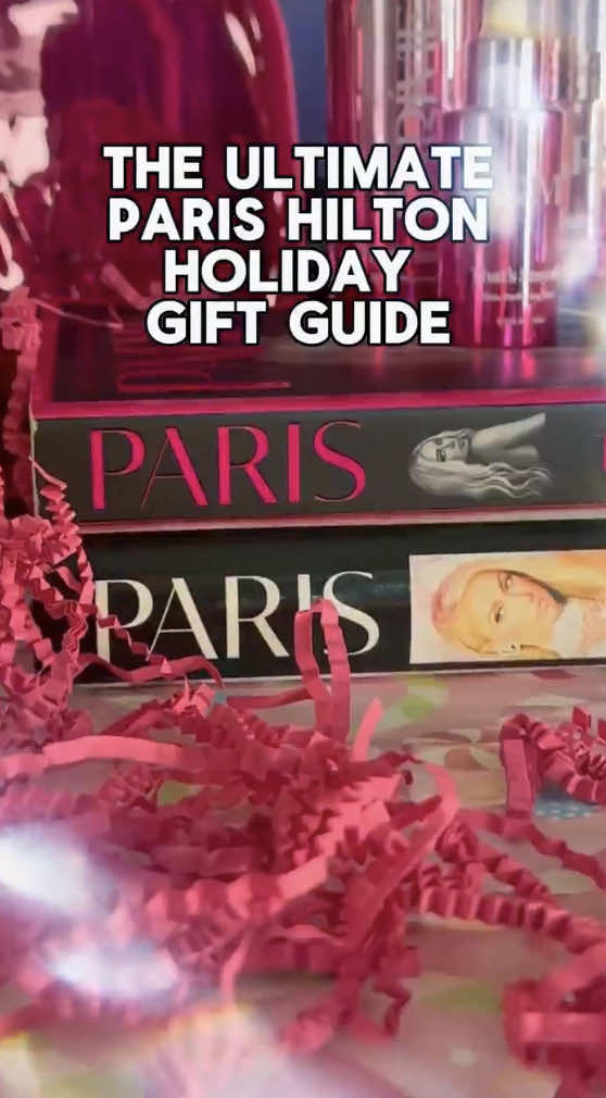 TikTok post by @parishilton for Paris Hilton Fragrances. Caption reads: [...] #Slivmas 🛍 From @Parívie to @Paris Hilton....