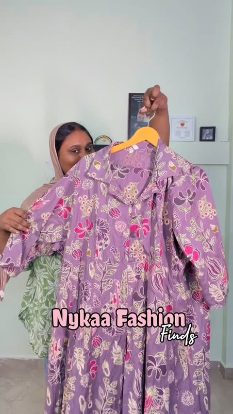 Instagram post by @wheres._.njubheey for Nykaa Fashion. Caption reads: [...] “link” to get links in your DM @nykaafashion.