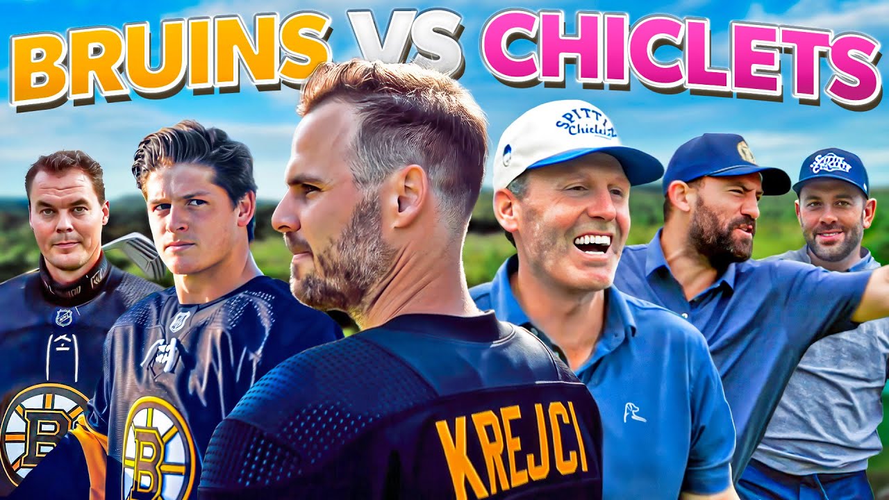 YouTube post by @SpittinChiclets for Barstool Sports. Caption reads: [...] Chiclets MERCH buy here:....