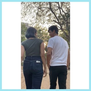 Instagram post by @naveenn25 for Happn. Caption reads: Love can just turn around your entire life, let....