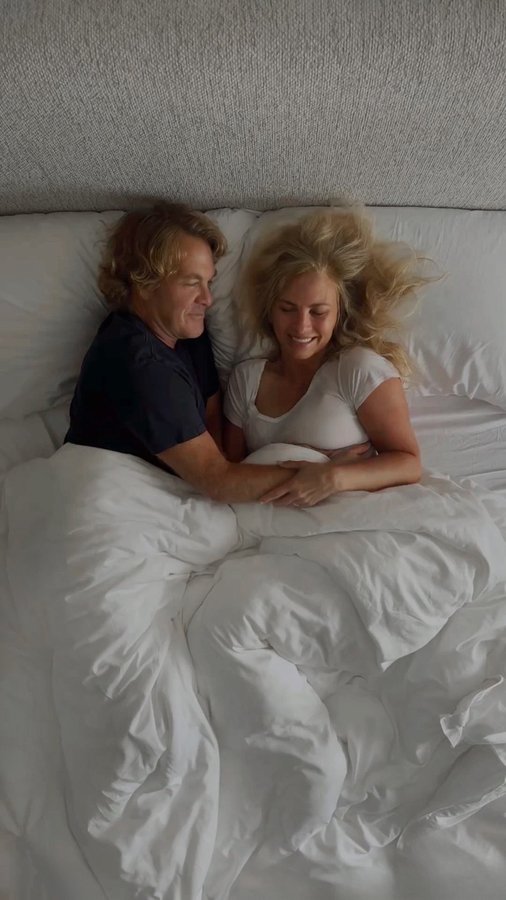 Instagram post by @pattischmidt for Sleep Number. Caption reads: #SleepNumberPartner Good sleep isn’t a luxury,....