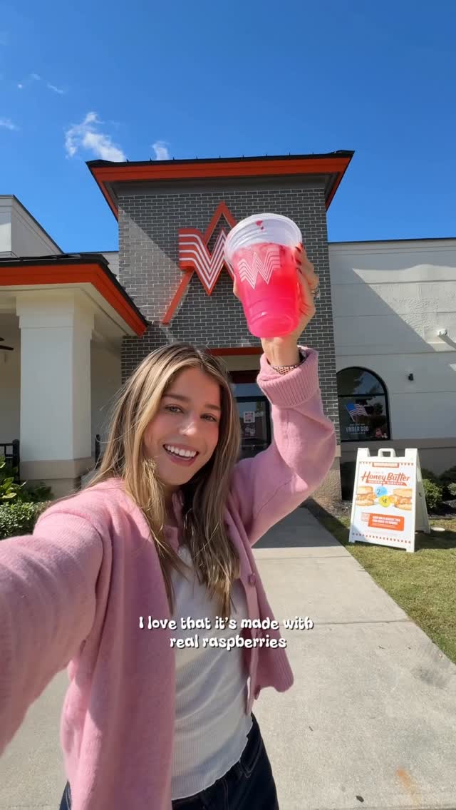 Instagram post by @moniiicamendoza for Whataburger. Caption reads: Self-care days are all about treating yourself!....