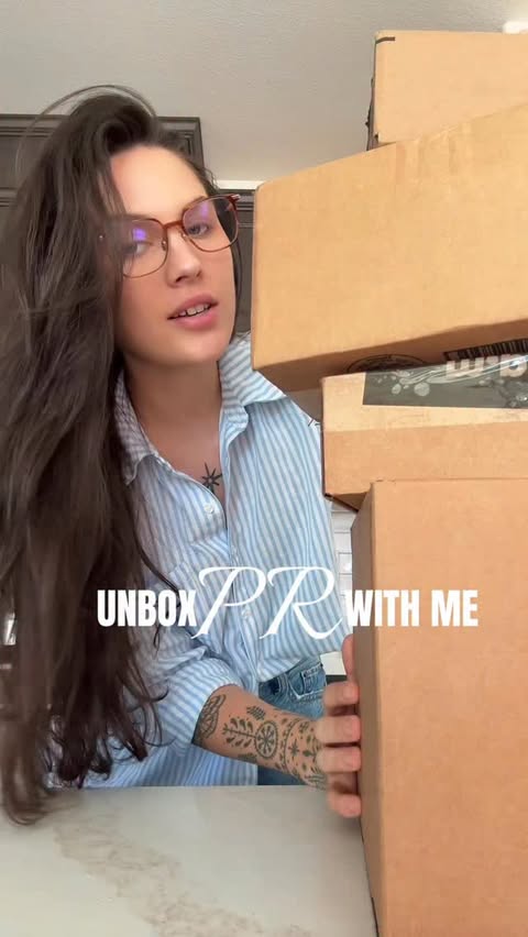 Instagram post by @emilyadonna for Caudalie. Caption reads: [...] . . . #pr #dotsforspots #arrae #caudalie....