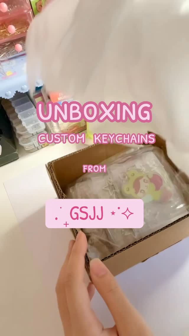 Instagram post by @frogfairyjewelry for GS-JJ.com. Caption reads: super cute keychains I designed myself! these are....