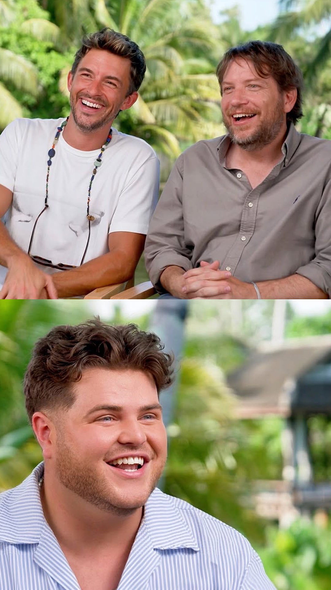 Instagram post by @morganmjames for Jurassic World. Caption reads: [...] Gareth Edwards in Thailand to talk all....