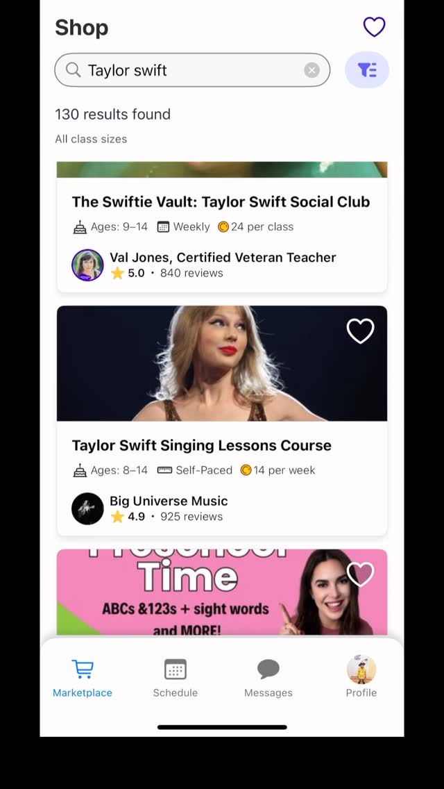 Instagram post by @world_of_erish for Outschool. Caption reads: [...] this one’s for you! 💅🎶
Because Outschool....