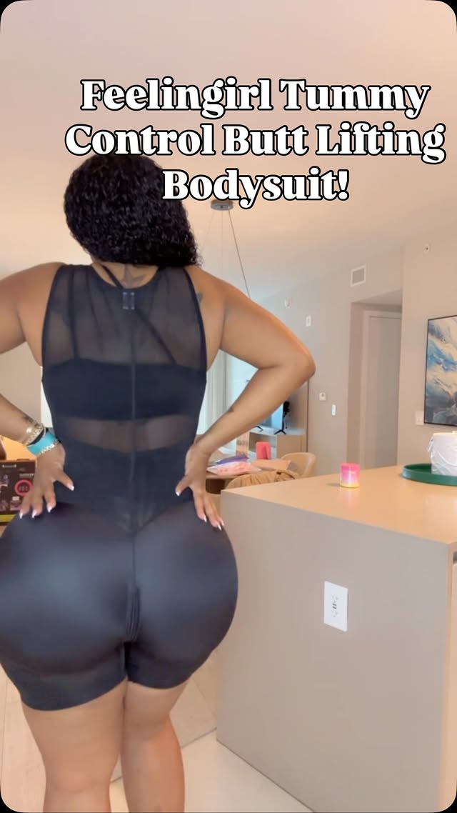 Instagram post by @thickndimples for Feelingirl. Caption reads: 🛍️Feelingirl U Shaped Tummy Control Butt [...].