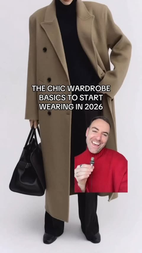 Instagram post by @bobbyschuessler for Who What Wear. Caption reads: Time to start working on your 2026 wardrobe. Our....