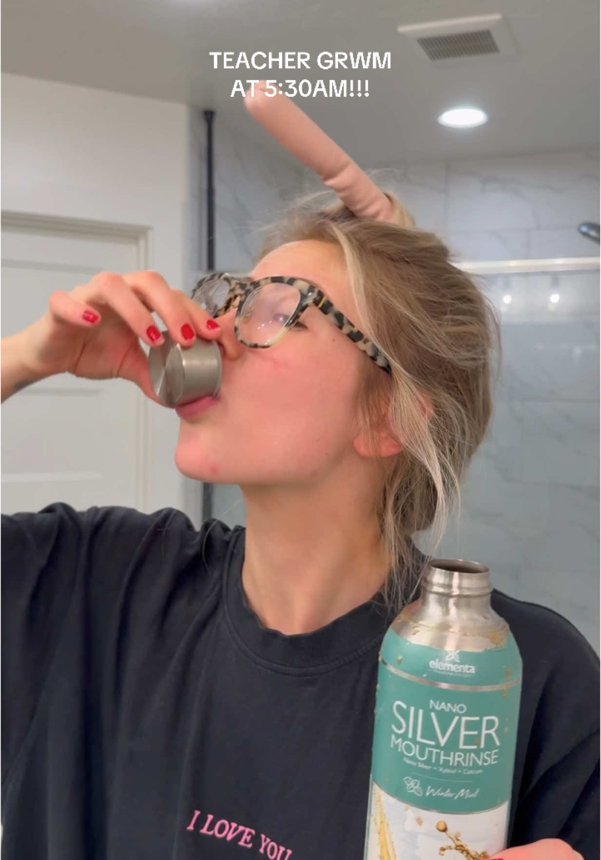 TikTok post by @lindseyteaches for Shop Andi. Caption reads: GET READY WITH MEEEE!!!! My collab with @Andi....