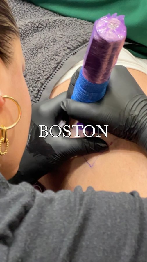 Instagram post by @arttulindeman for BAUER Hockey. Caption reads: [...] always be part of us ❤️ Trip sponsor....