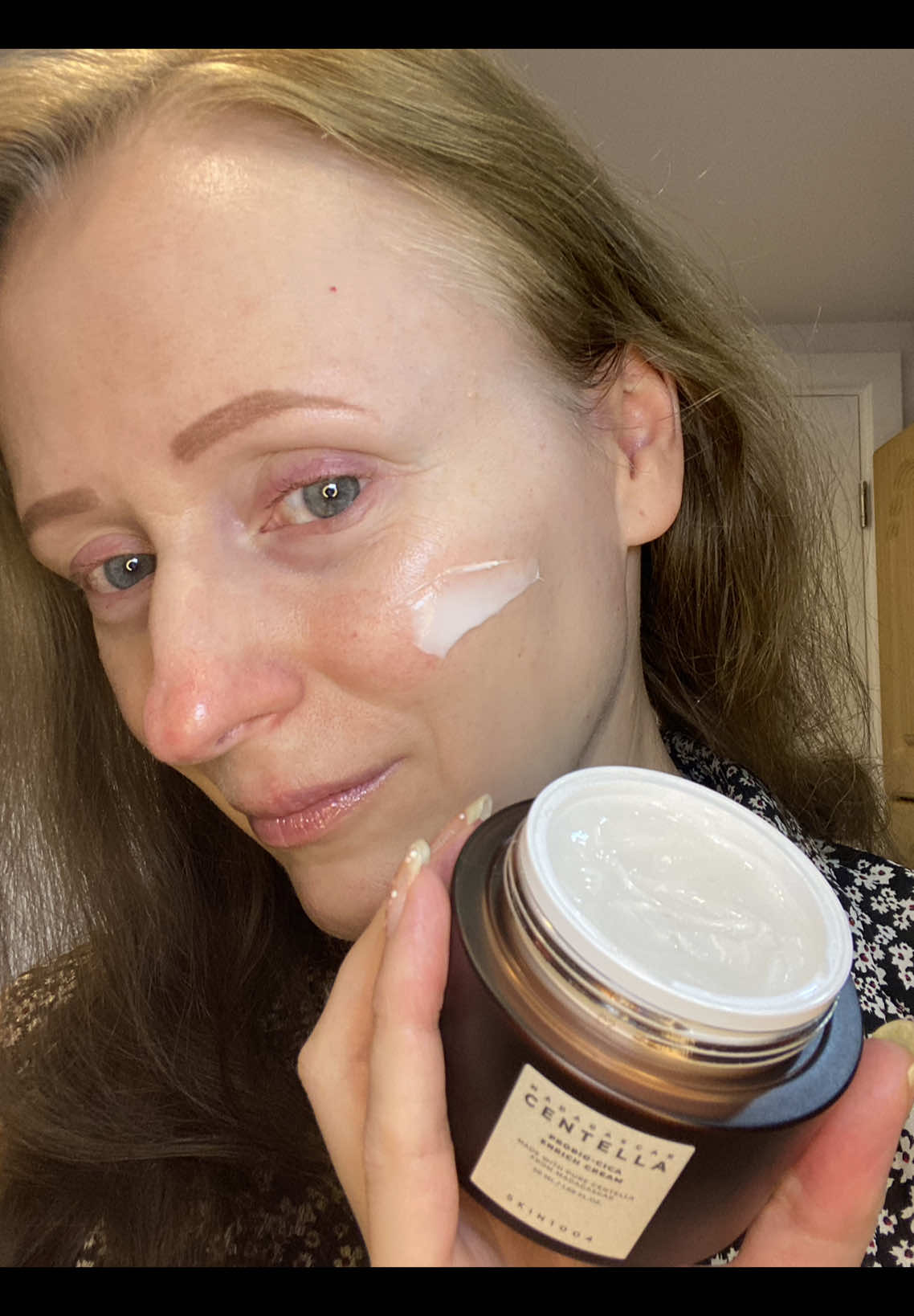 TikTok post by @dziosefina for Picky. Caption reads: @SKIN1004 US #gifted /AD 🧡 SKIN1004 Madagascar....