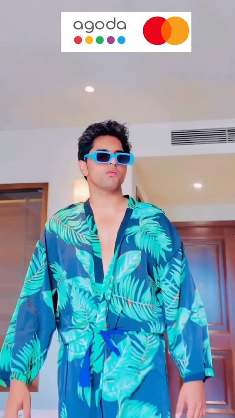 Instagram post by @chirag_gujral for agoda. Caption reads: [...] my code CHIRAGSTAY to get 10% OFF on Agoda....