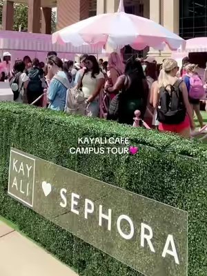 TikTok post by @madimae54 for Kayali. Caption reads: Shop now at Sephora! Kayali at Sephora and Sephora....
