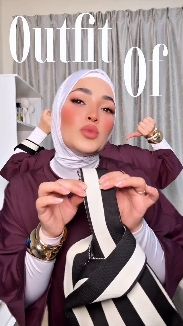 Instagram post by @shahlaelatrashofficial for The Giving Movement. Caption reads: When comfort meets movement🥰 you get this....