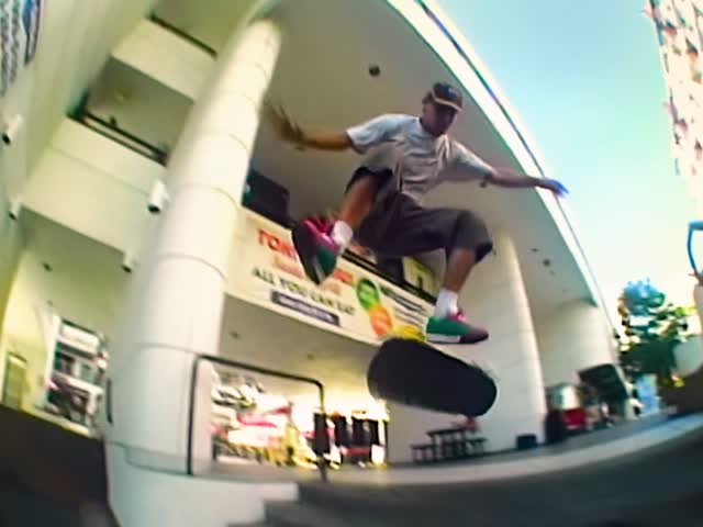 Instagram post by @dontoliver for Reebok. Caption reads: Watermelon 🍉 Board Flip 1🍦

2 Decades....