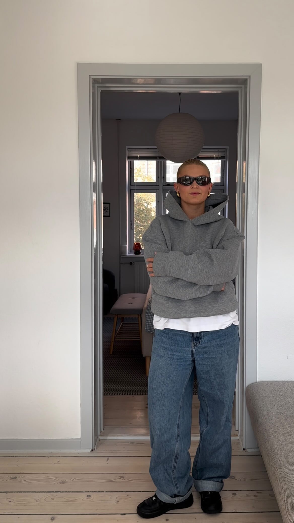 Instagram post by @louise.stellan for Glassons. Caption reads: (annoncetag) #getdressed No. 3💙.