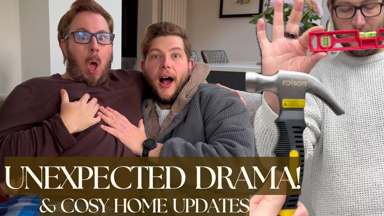 YouTube post by @ElliotNMatt for Ultrahuman. Caption reads: Our Cosy Shropshire Village Home Has Unexpected....