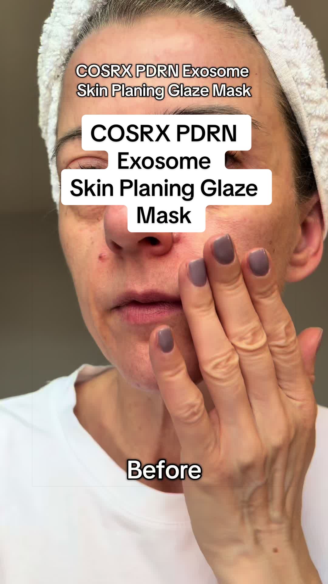 TikTok post by @fionageddes1 for 4AM Marketing – Saebyeok Naesi. Caption reads: [...] AD/Gifted @Cosrx.my @4AM Marketing –....
