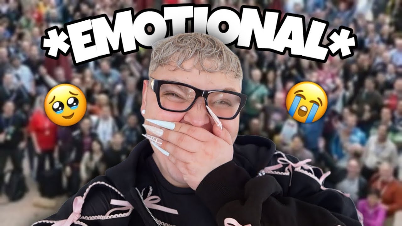 YouTube post by @adamrayokay for Babbel. Caption reads: I GAVE AWAY TURKEYS TO 300+ FAMILIES...😭❤️.