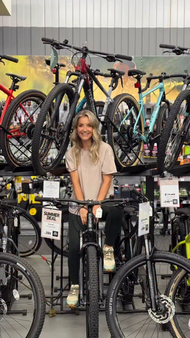 Instagram post by @helenskelton for GO Outdoors. Caption reads: Summer holiday cycling essentials…. 
Obviously a....