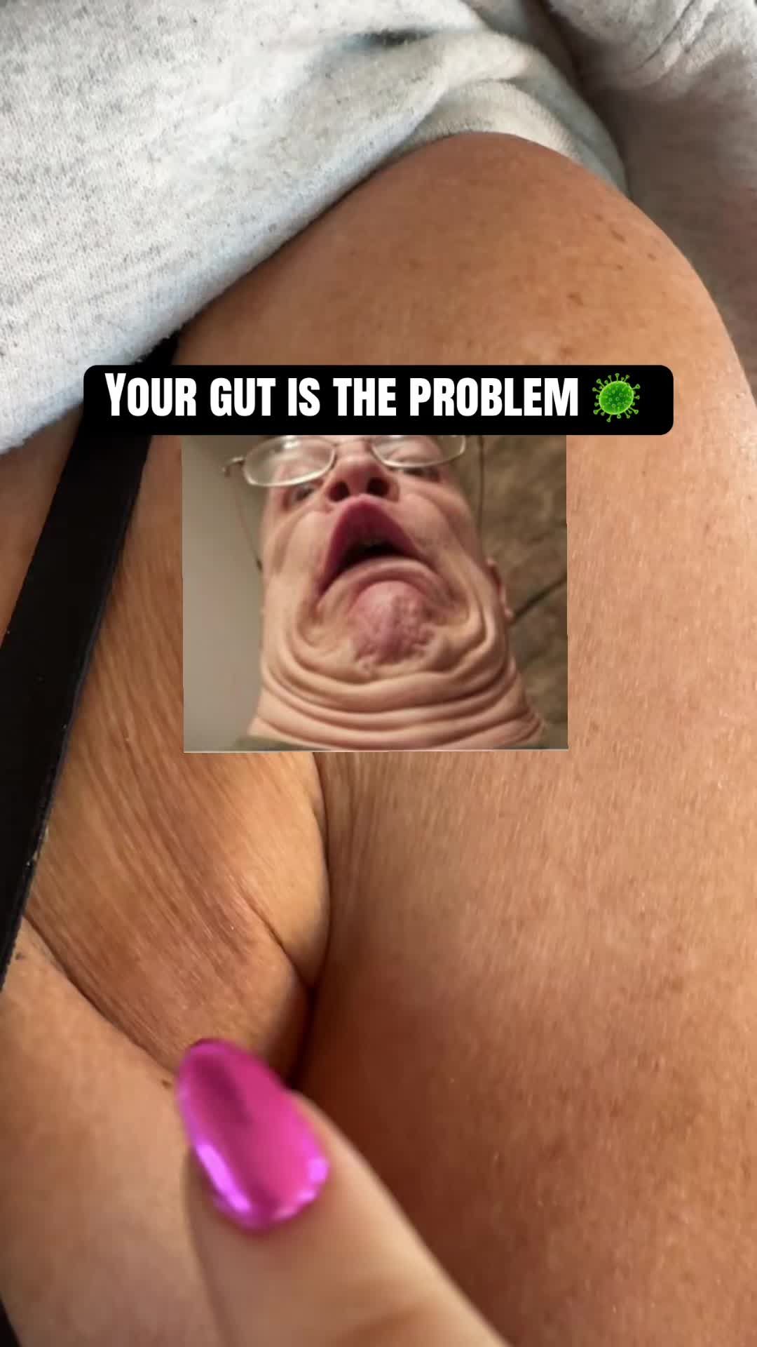 TikTok post by @whitneymendel for Goli. Caption reads: @Goli® Nutrition #goli #guthealth #gowithgoli....