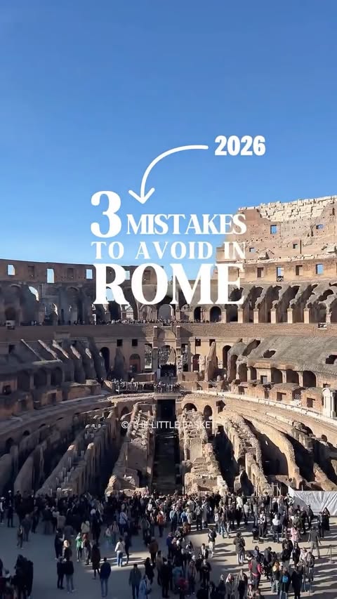 Instagram post by @thelittlebasket for Klook. Caption reads: [...] to Rome, get your Colosseum tickets on Klook....