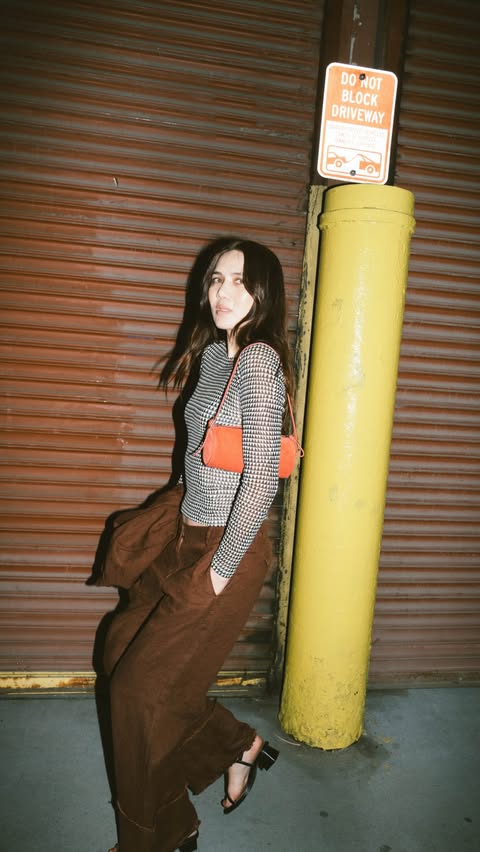 Instagram post by @dylanasuarez for Banana Republic. Caption reads: [...] for today and the future. @bananarepublic is....