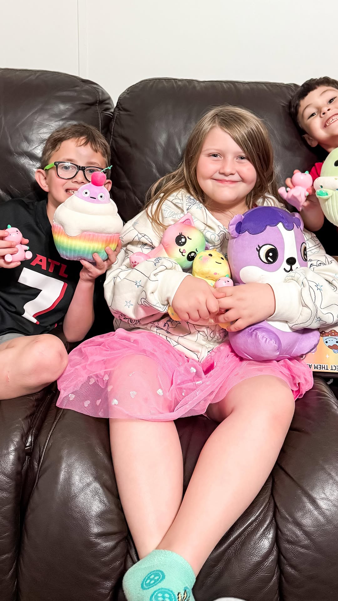 Instagram post by @shelly_and_madisyn for Bonkers Toys. Caption reads: Madisyn and her friends Titus and Sylas had an....