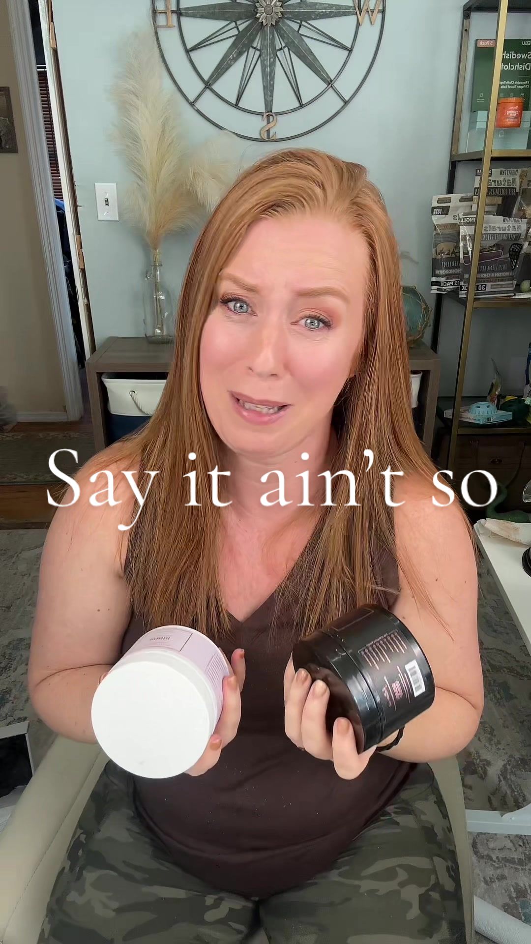 TikTok post by @thisgingersproject for Beachwaver. Caption reads: @beachwaver is it true?? @Beachwaver Babes [...].