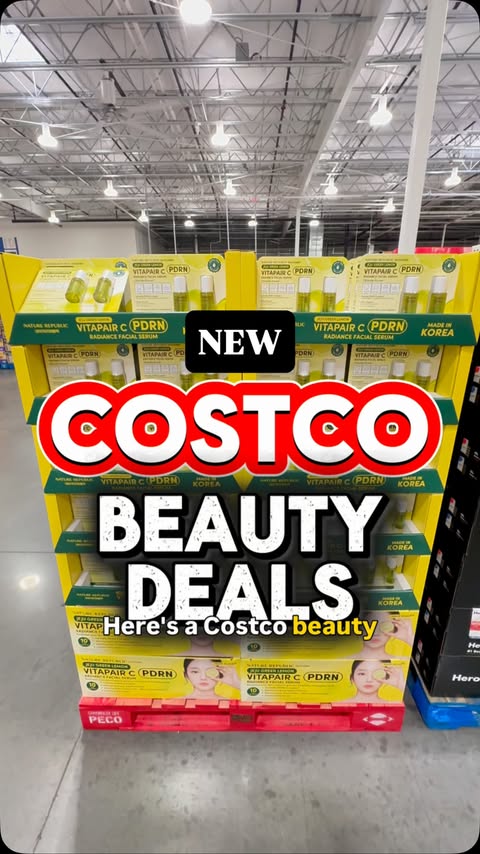 Instagram post by @costco.buzz for Nature Republic. Caption reads: Costco K-Beauty new find! ✨ Nature Republic’s....