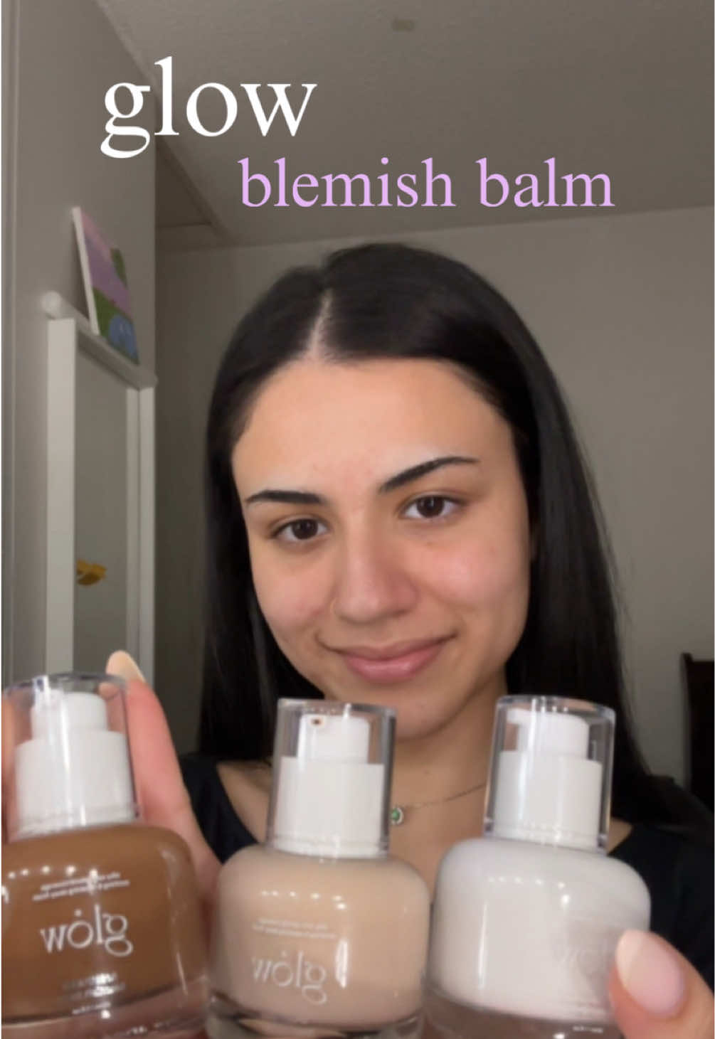 TikTok post by @ayeshaali_r for Glow Is Here. Caption reads: [...] #acneproneskin #bbcream #glow #glowishere.