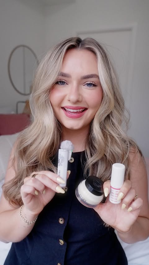 Instagram post by @missmikaylag for Bobbi Brown Cosmetics. Caption reads: When a beauty brand has 35 years of experience....
