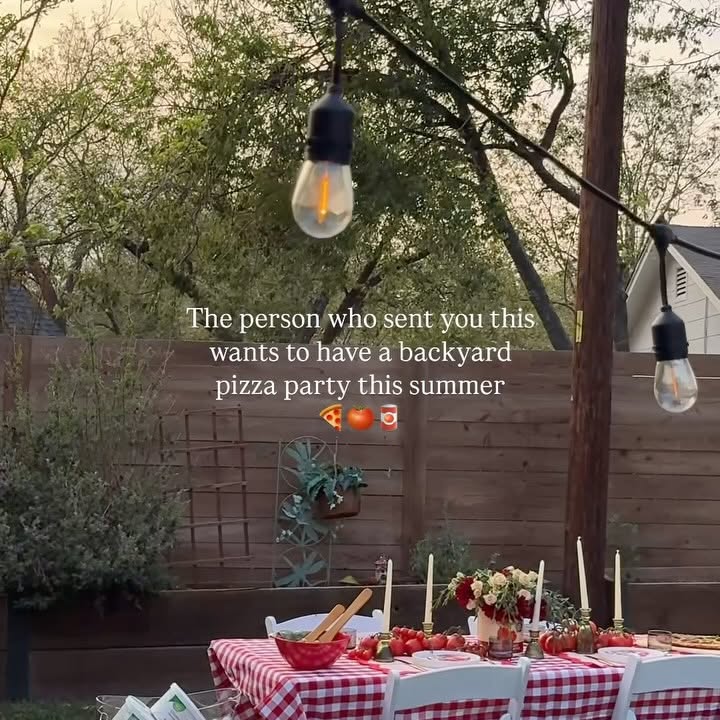 Instagram post by @flashesofstyle for Amazon Fresh. Caption reads: This is your sign to have a back patio pizza party....