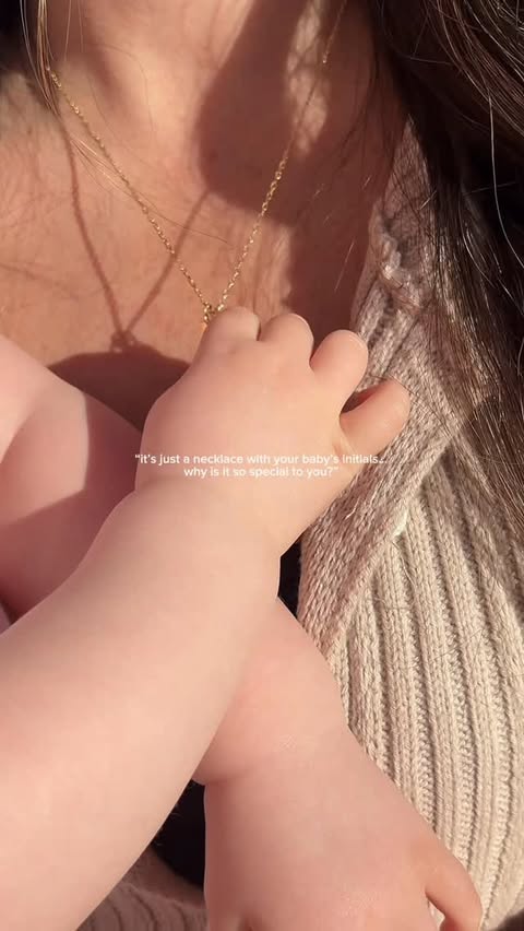 Instagram post by @jgendron5 for Jewlr. Caption reads: [...] #newmom #babygirl #namesakejewlery....