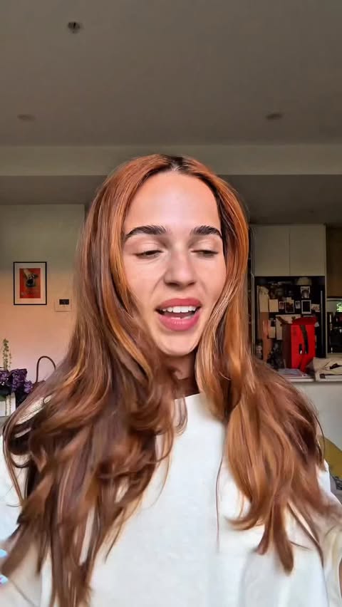 Instagram post by @adelle.petropoulos for Bumble. Caption reads: Entering the dating era strong with....