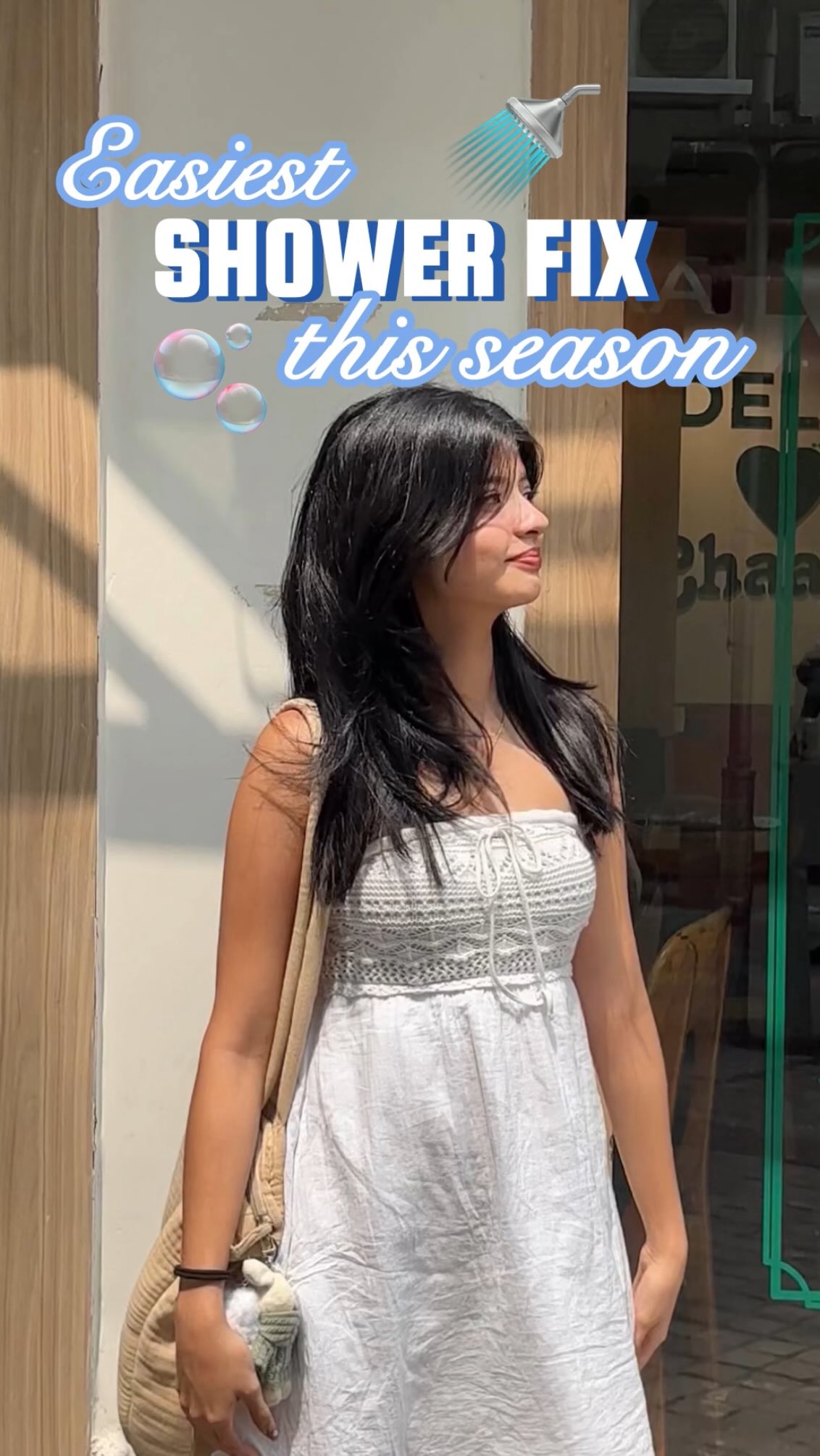 Instagram post by @_tanyabedi_ for Dove India. Caption reads: It’s technically* not summer, but the stickiness....