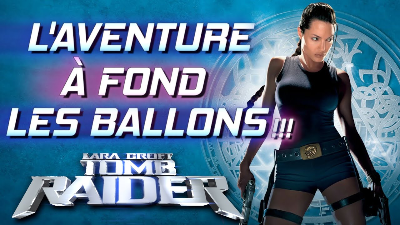 YouTube post by @12Parsecs for Displate. Caption reads: LARA CROFT - TOMB RAIDER: FULL SPEED AHEAD....