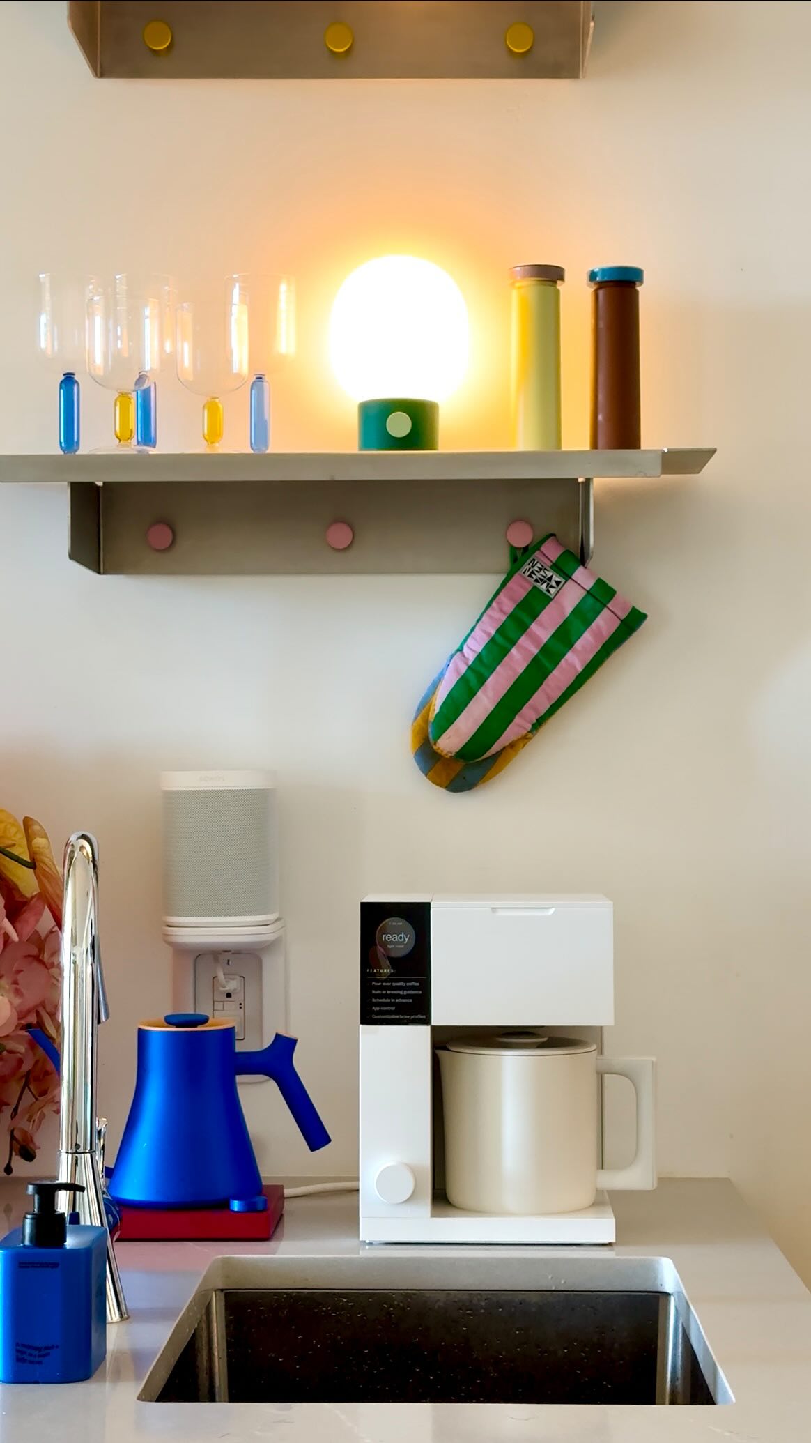 Instagram post by @mikeihuang for Fellow. Caption reads: Wake up! This is your sign to make some coffee to....