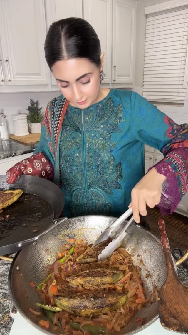 Instagram post by @sham.glam1 for Taptap Send. Caption reads: OMG I made Keema bahre karale for the first time,....