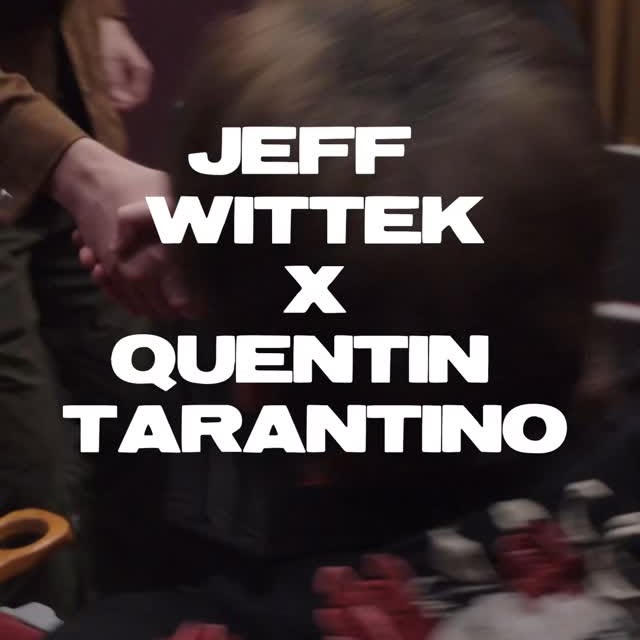 Instagram post by @jeff for Patreon. Caption reads: I got to interview Quentin and Roger at the....