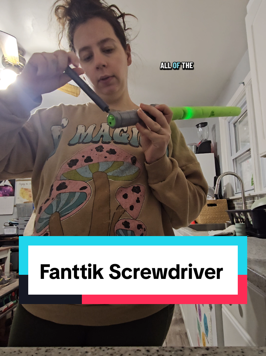 TikTok post by @simply_sierras_life for Fanttik. Caption reads: Thank you @Fanttik for coming in clutch this....