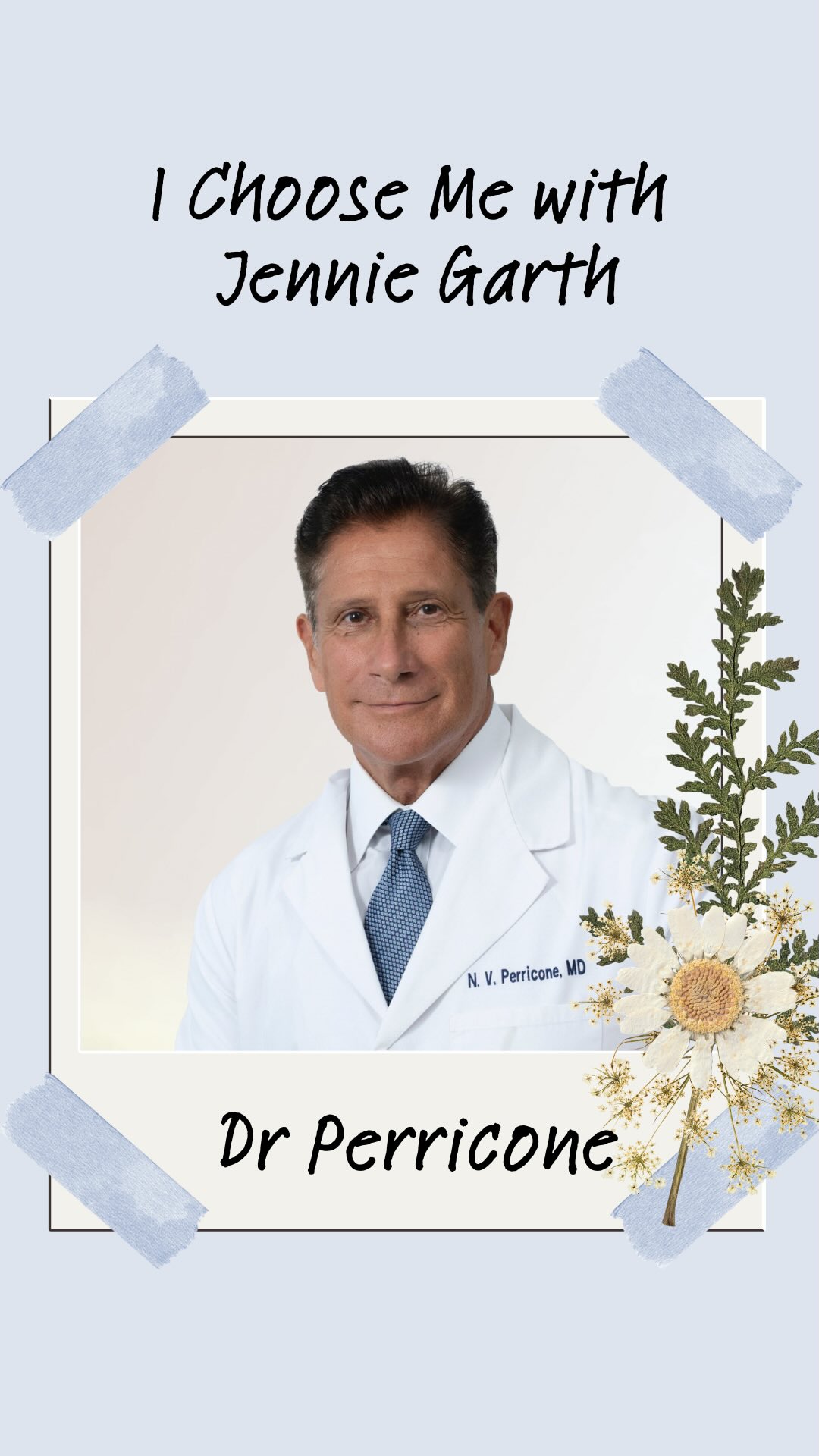 Instagram post by @ichoosemewithjenniegarth for Perricone MD. Caption reads: Happy “I Choose Me” Day 🩵
Nicotine… just what the....