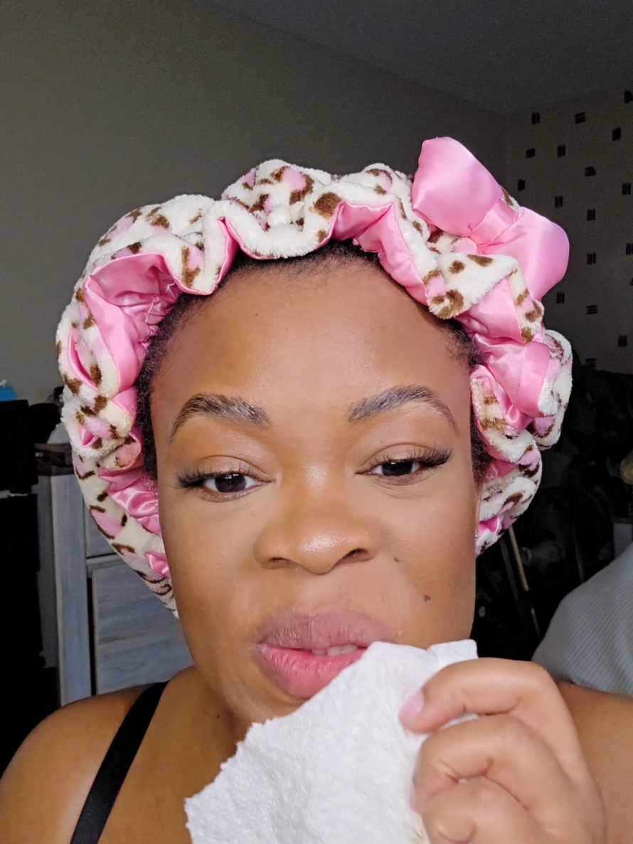TikTok post by @brittbratstyles for Milani Cosmetics. Caption reads: Trust the process🙈🙈🙈 #makeup #lipcombos....