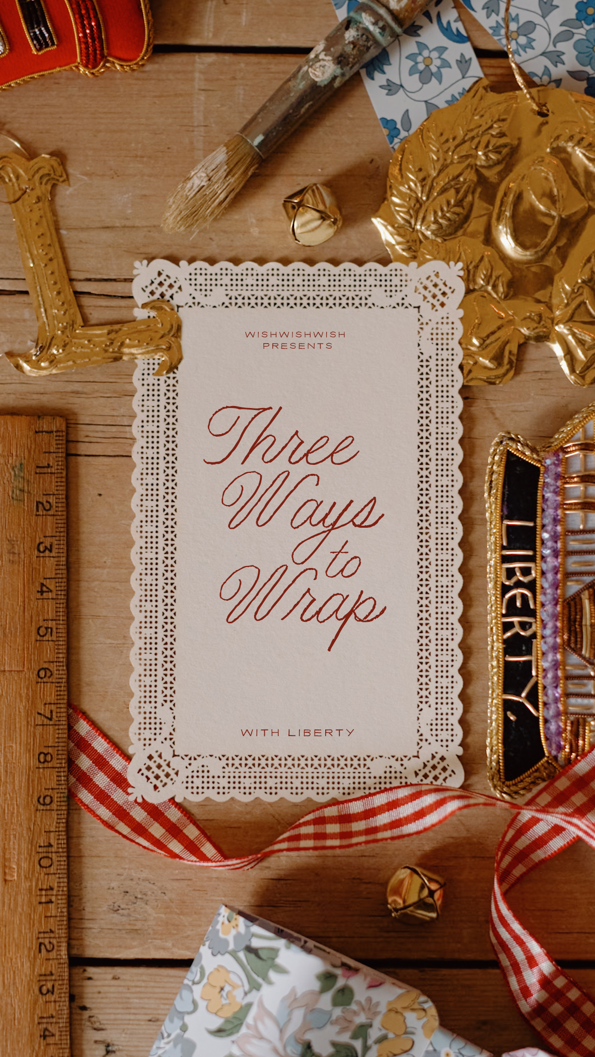 Instagram post by @wishwishwish for Liberty London. Caption reads: If you’re anything like @wishwishwish, you’ll have....