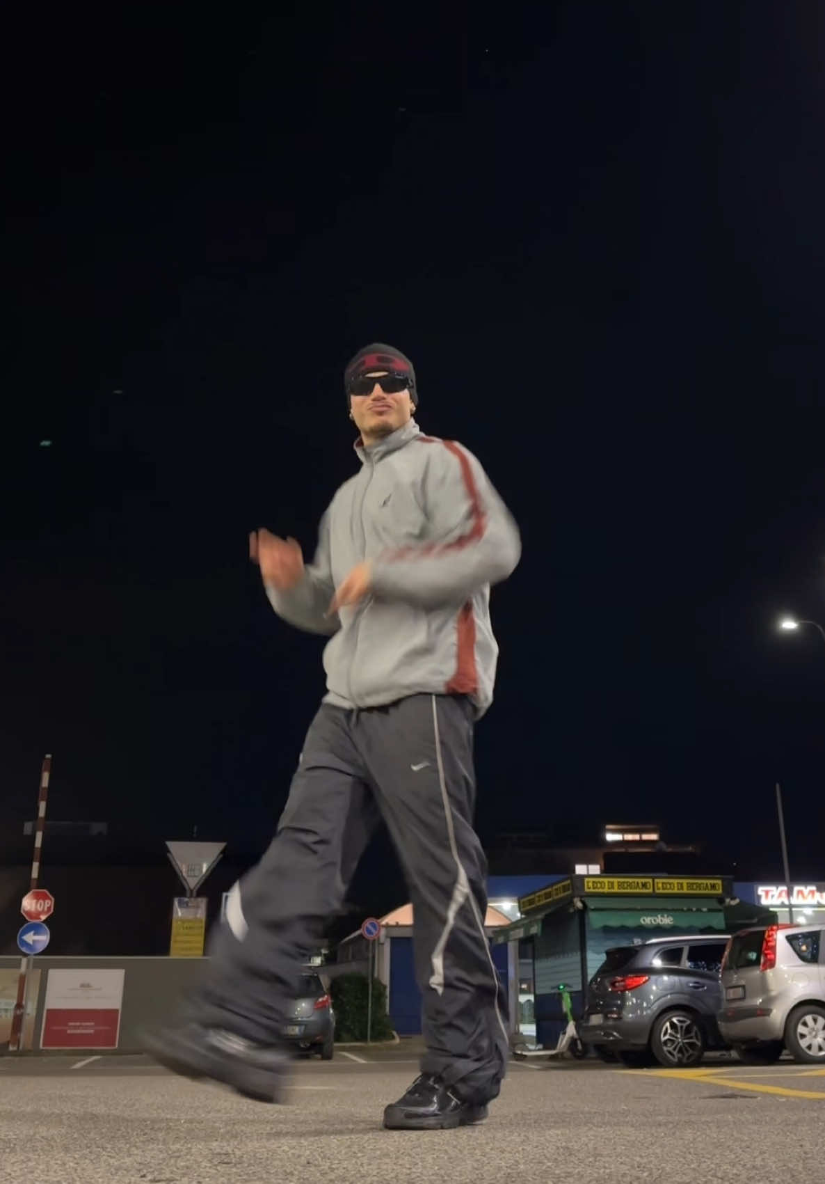 TikTok post by @federico.ravazzi for TIJN Eyewear. Caption reads: Questi occhiali mi fanno volare @TIJN EYEWEAR....