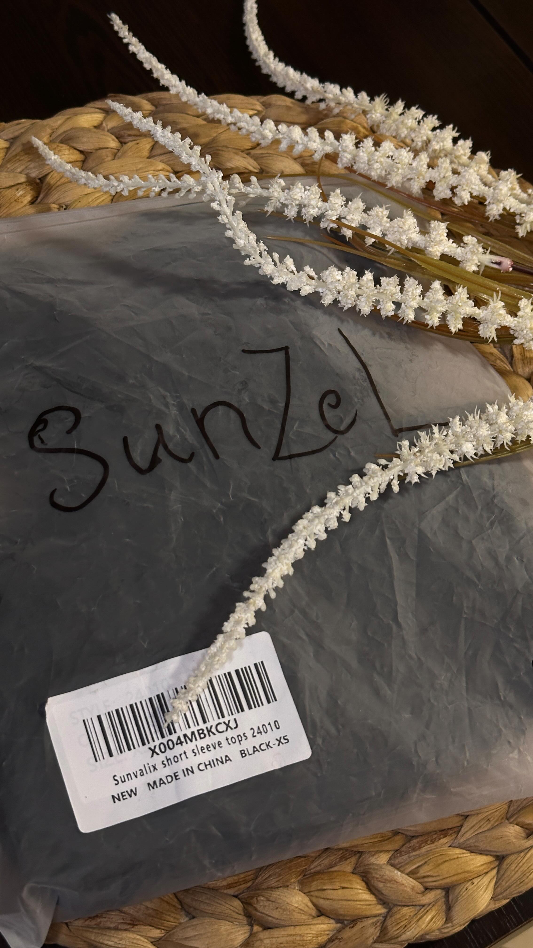 Instagram post by @ann.chkhetiani for Sunzel. Caption reads: Movement feels better in @sunzelconnect....